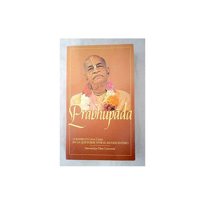 Prabhupada. construyo una casa en la que puede vivir el mundo enter